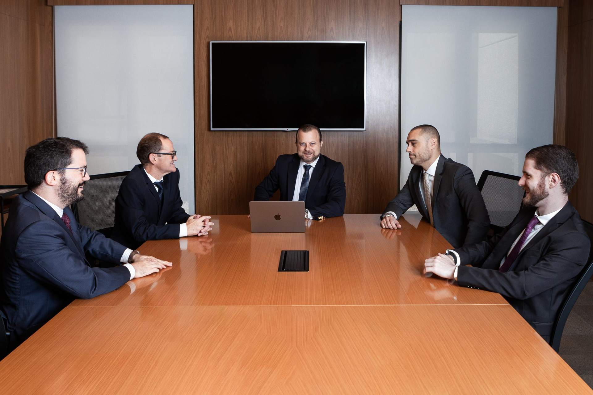 Equipe Chede Advogados em reunião